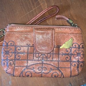Fossil Leather Wrislet